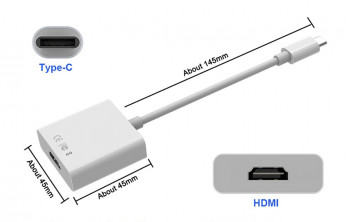 CODEGEN CDG-CNV33 USB 3.1 TYPE-C TO HDMI ÇEVİRİCİ