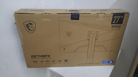 27 MSI G274QPX RAPID IPS WQHD 1MS 240HZ HD(OUTLET)