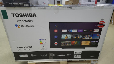 TOSHİBA  58UA3D63DT 4K UHD ANDROİD SMART L(OUTLET)