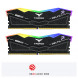 Team T-Force DELTA RGB Black 32GB(2x16GB) 7600Mhz DDR5 Gaming Ram CL36 (FF3D532G7600HC36DDC01)