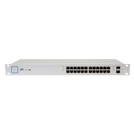 UBIQUITI UNIFI 24 PORT GIGABIT POE SWITCH 2SFP (US-24-500W) 