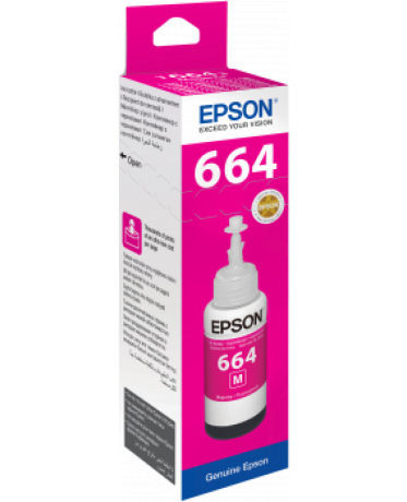 EPSON C13T66434A KIRMIZI KARTUŞ EP/M 70Ml(L100-L200)