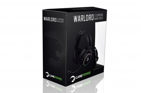 GAMEPOWER WARLORD SİYAH 7.1 RGB GAMING KULAKLIK