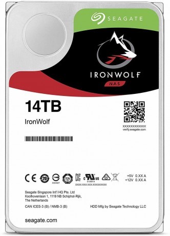 14TB SEAGATE IRONWOLF 7200 256M NAS ST14000VN0008