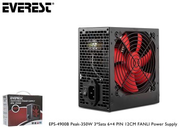 EVEREST EPS-4900B PEAK-350W 12CM FANLI POWER SUPPLY