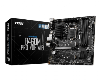 MSI B460M PRO-VDH WIFI DDR4 2933Mhz mATX 1200p