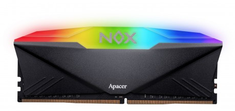 Apacer DDR4 3000MHZ NOX RGB AURA BLACK RAM 8GB (AH4U08G30C08YNBAA-1)