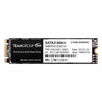 512 GB TEAM MS30 530/430MB/s  SATA3 M.2 2280 SSD