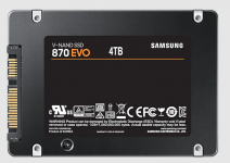 4TB SAMSUNG 870 EVO 560/530MB/s MZ-77E4T0BW SSD (Resmi Distribütör Garantili)