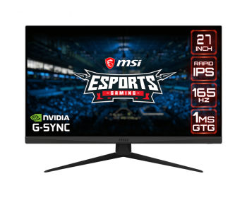 27 MSI OPTIX G273QF IPS QHD 1MS 165HZ HDMI DP