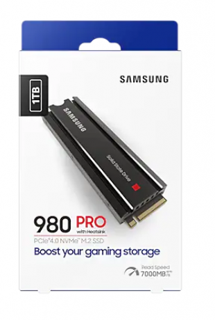 1TB SAMSUNG 980 PRO Heatsink M.2 NVMe MZ-V8P1T0CW (Resmi Distribütör Garantili)