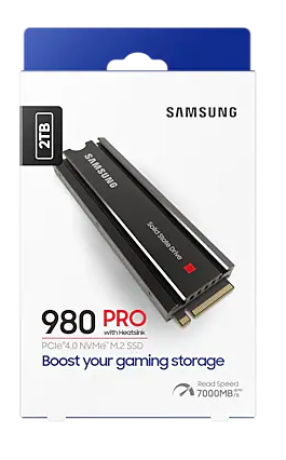 2TB SAMSUNG 980 PRO Heatsink M.2 NVMe MZ-V8P2T0CW (Resmi Distribütör Garantili)