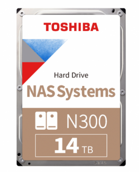 14TB TOSHIBA N300 7200RPM SATA 512MB HDWG31EUZSVA