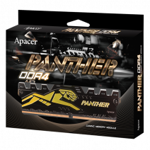 Apacer Panther-Golden 8 GB (1x8GB) 3600 Mhz CL18 DDR4 Gaming RAM (AH4U08G36C25Y7GAA-1)