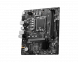 MSI PRO B760M-E DDR4 4800MHZ (OC) HDMI  M.2 MATX 1700P