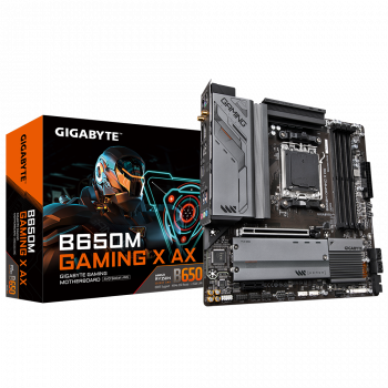 GIGABYTE B650M-GAMING X AX DDR5 6400Mhz(OC) M.2 mATX AM5 