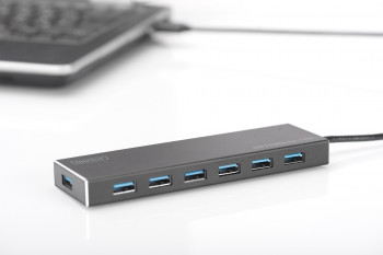 DIGITUS DA-70241-1 7 PORT USB 3.0 HUB ADAPTÖR