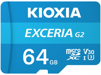 64GB MICRO SDXC 100MB/s KIOXIA LMEX2L064GG2