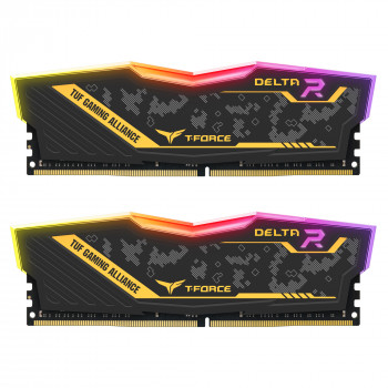 Team T-Force TUF RGB Gaming Alliance 16GB (2x8GB) 3200MHz CL16 DDR4 Gaming Ram (TF9D416G3200HC16CDC01)