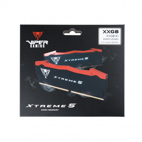 Patriot Viper Xtreme 5 32GB (2x16GB) DDR5 8200MHz CL38 Gaming Ram (Bellek) (PVX532G82C38K)