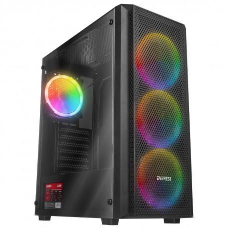 EVEREST MEGA V2 MESH PEAK 550W 4x12CM RGB