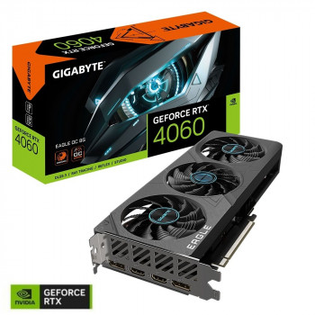 GIGABYTE GV-N4060EAGLE OC-8GD RTX4060 8GB GDDR6 HDMI DP 128BİT