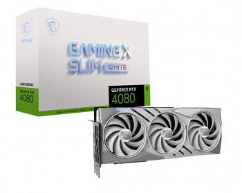 MSI VGA GEFORCE RTX 4080 16GB GAMIN X SLIM WHITE