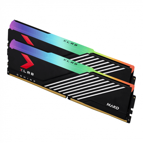 PNY XLR8 Gaming MAKO EPIC-X RGB 32GB (2x16GB) 6000MHz CL40 DDR5 Gaming Ram (MD32GK2D5600040MXRGB)