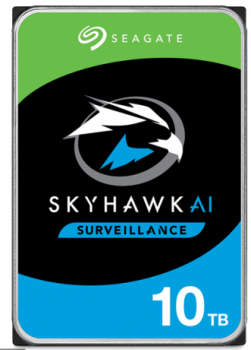 10TB SEAGATE SKYHAWK AI 256 MB 7/24 ST10000VE000