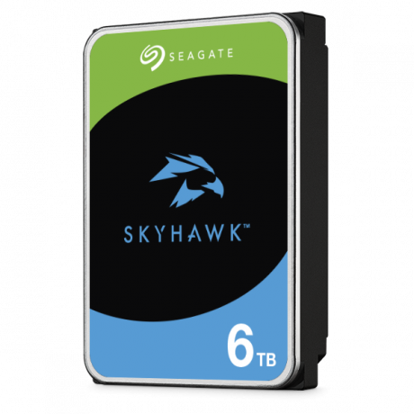 6TB SEAGATE SKYHAWK 256 MB 7/24 RV ST6000VX009