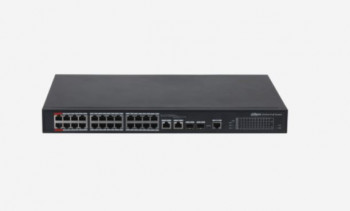 DAHUA PFS4226-24ET-360-V3 24 PORT 24XFE-2GE-2XSFP 360 W YÖNETİLEBİLİR POE SWİTCH