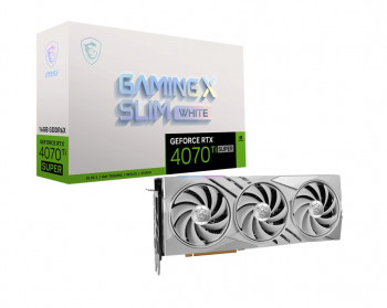 MSI GeForce RTX 4070 Ti SUPER GAMING X SLIM WHITE 