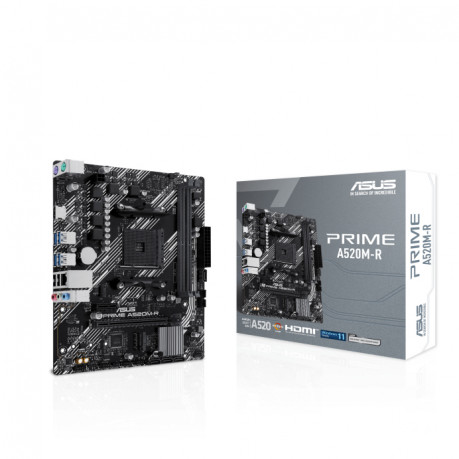 ASUS PRIME A520M-R AMD AM4 DDR4 5100HZ MATX