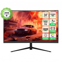 GamePower 24'' Vivid F10 Curved RGB 100Hz 1ms FHD VA PANEL 2x2W Speaker Gaming Monitör (Sıfır Ölü Piksel Garantili)