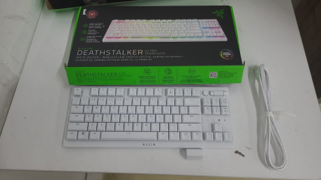 Razer DeathStalker V2 Pro RZ03-04373500-R3M1 Tenkeyless RGB İngilizce Beyaz Mekanik Gaming (Oyuncu) Klavye (OUTLET)