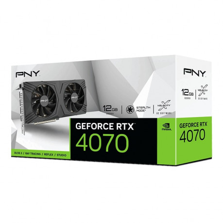 PNY RTX 4070 12GB VERTO GDDR6X 192Bit (VCG407012DFXPB1)