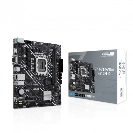 ASUS PRIME H610M-D DDR5 5600MHz M.2 HDMI mATX 1700p 