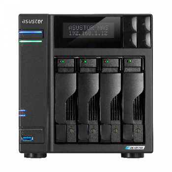 ASUSTOR AS6704T INTEL N5105 4 YUVALI 4GB DDR4 DEPOLAMA ÜNİTESİ