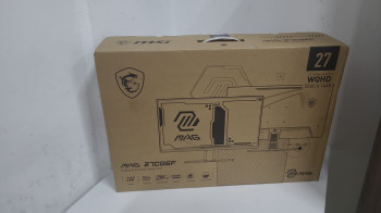 MSI 27 MAG 27CQ6F 2560X1440 (QHD) 16:9 CUR(OUTLET)