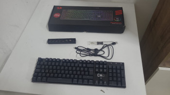 K556 RGB BROWN SWITCH MEKANIK KEYBOARD(OUTLET)