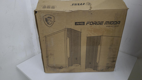 MAG FORGE M100A 4x 120mm ARGB mATX GAMING (OUTLET)